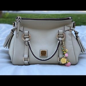 Dooney & Bourke Bone Small Pebble Satchel